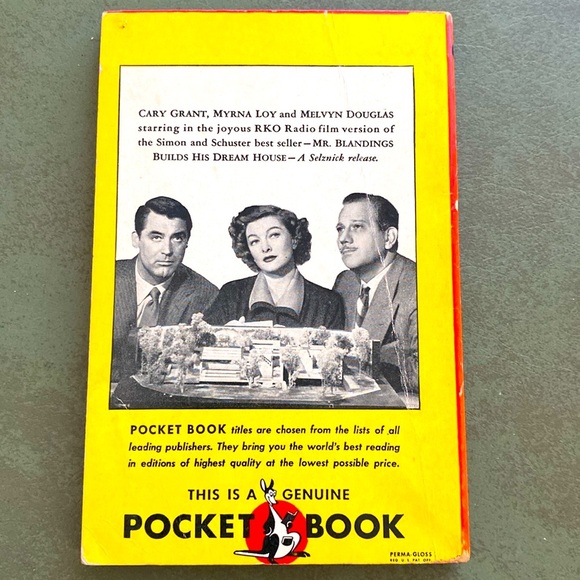 MR BLANDINGS BUILDS HIS DREAM HOUSE by Eric Hodgins - VINTAGE PAPERBACK GUC - Picture 2 of 7